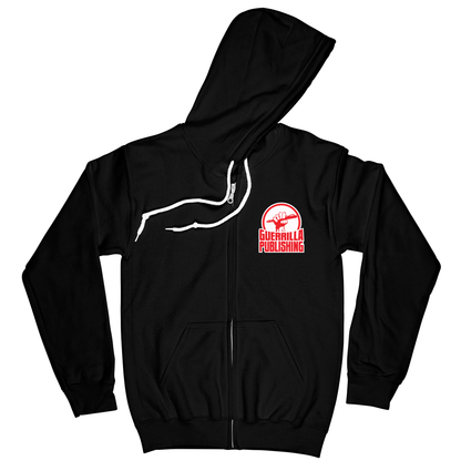 Zip Hoodie - Black - front